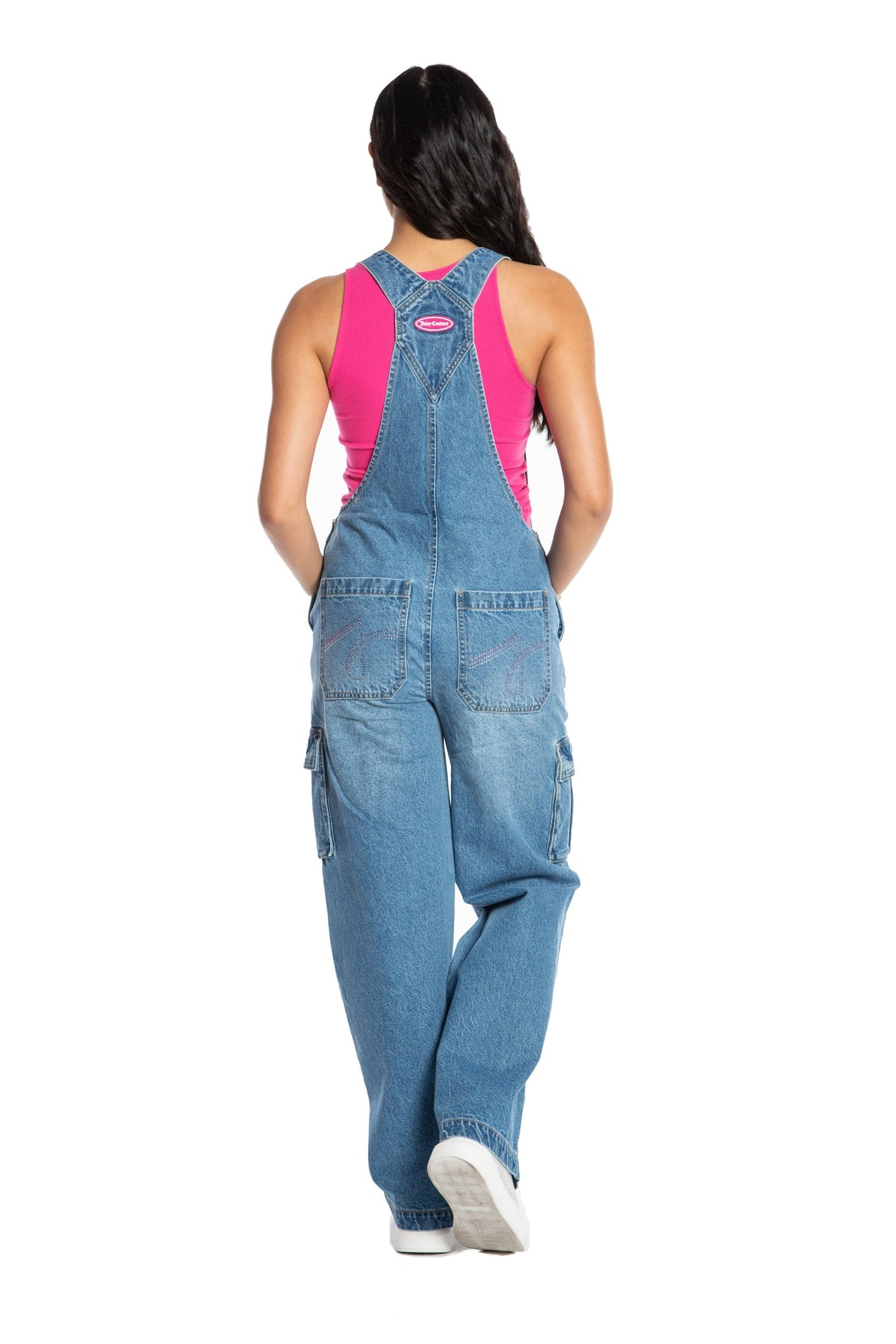 Wide Leg Cargo Overalls