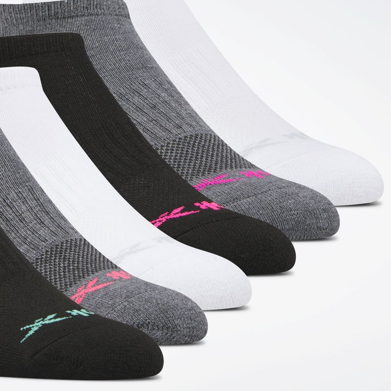 Women's Reebok Basic Low-Cut Socks 6 Pairs