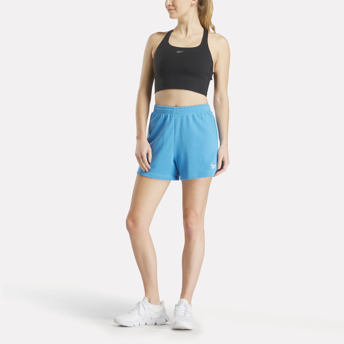 Women's Identity Small Logo French Terry Shorts 4"