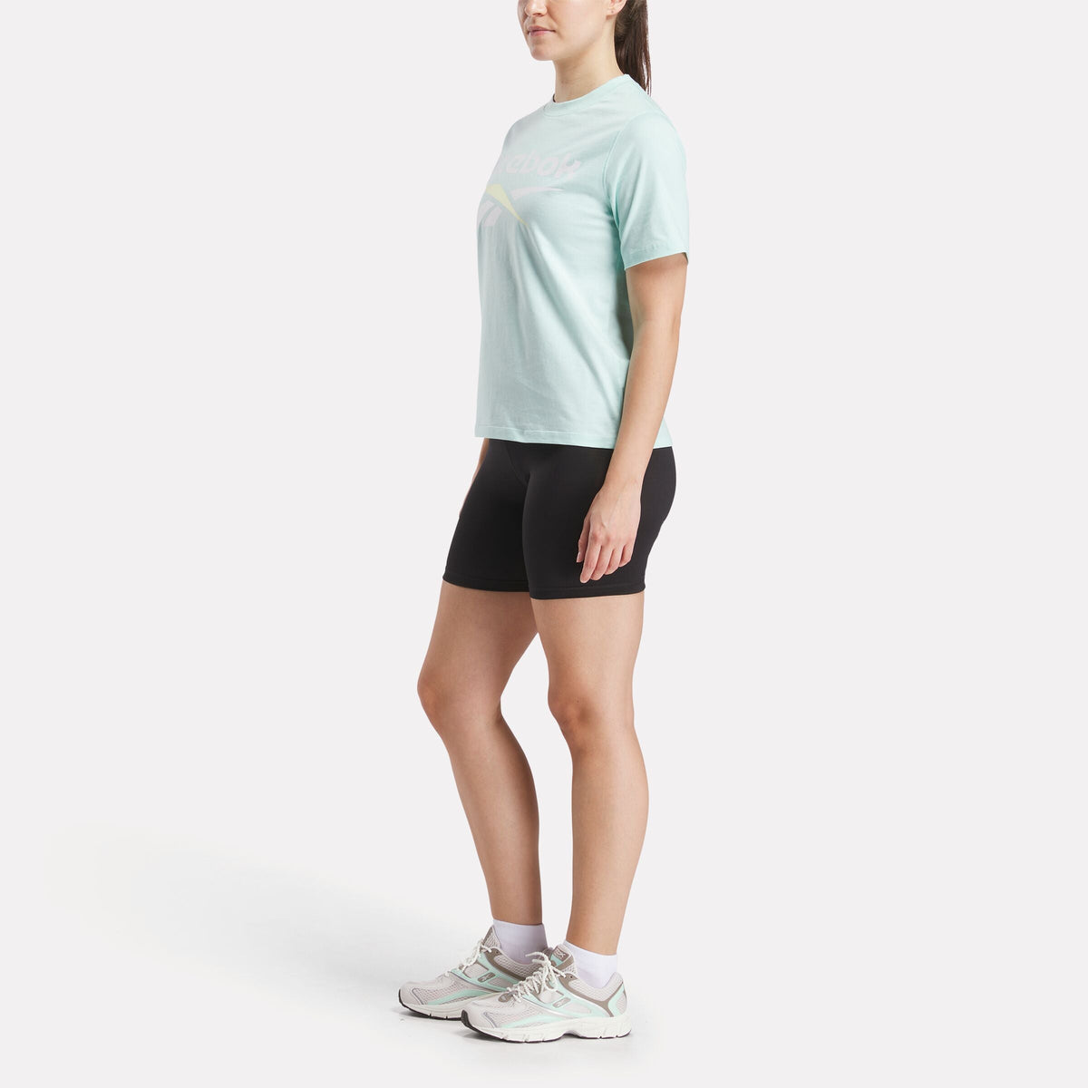 Women's Two-Color Logo Crew Short Sleeve Tee