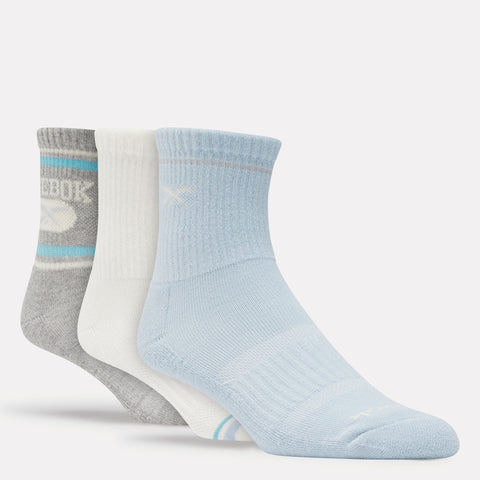 Women's 3-pack Terry Mid Crew Socks