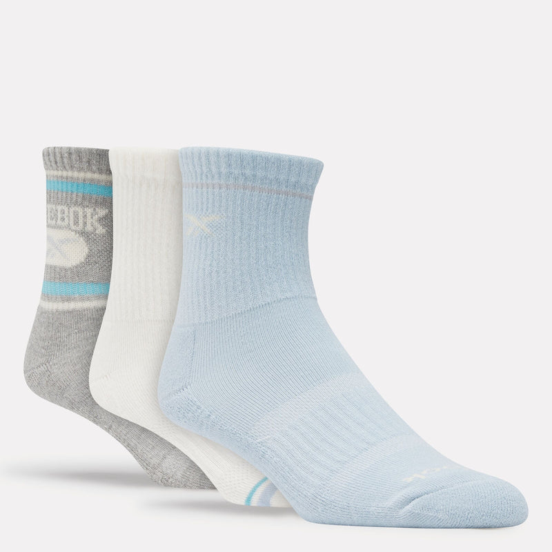 Women's 3-pack Terry Mid Crew Socks