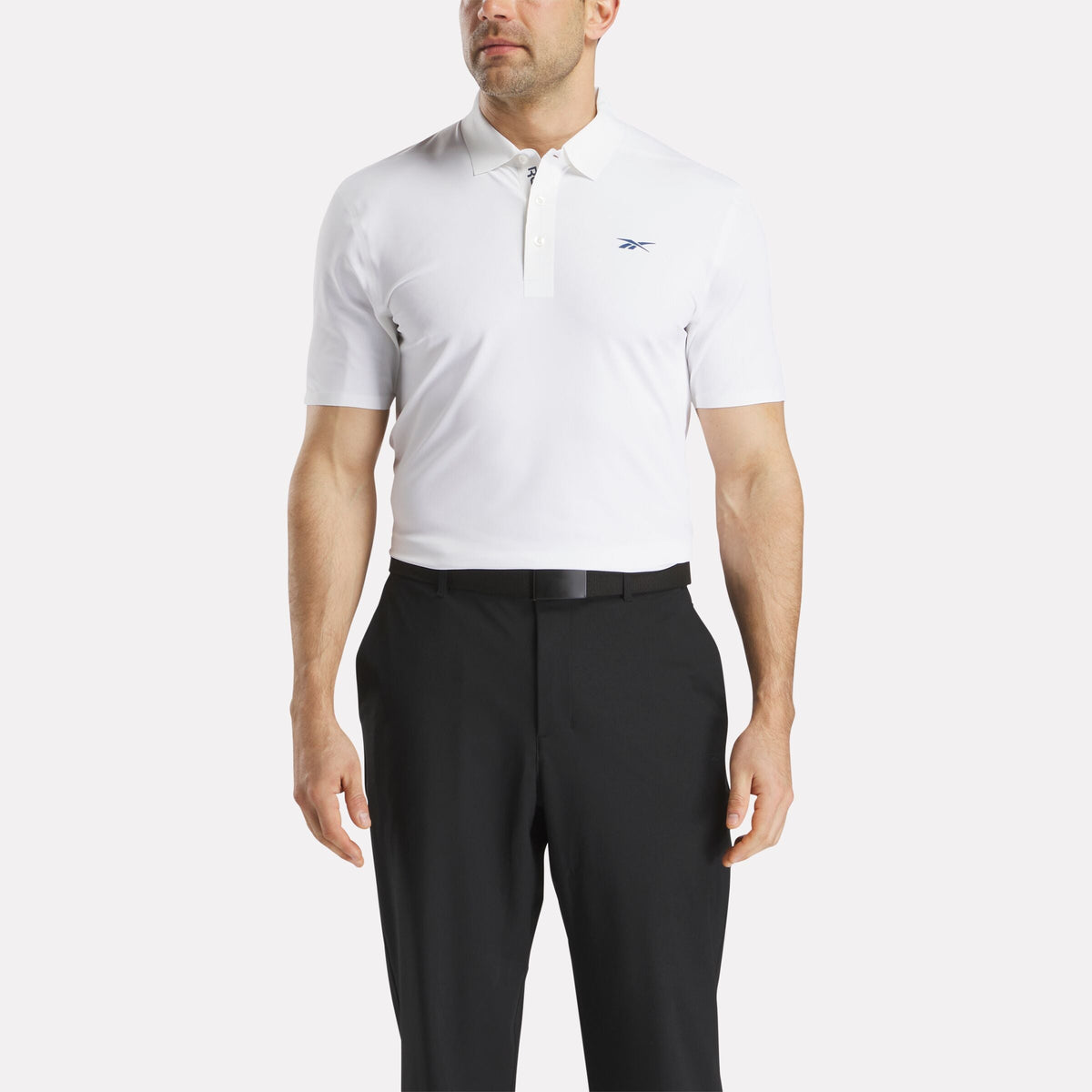 Short Sleeve Bonded Micro Pique Polo Shirt
