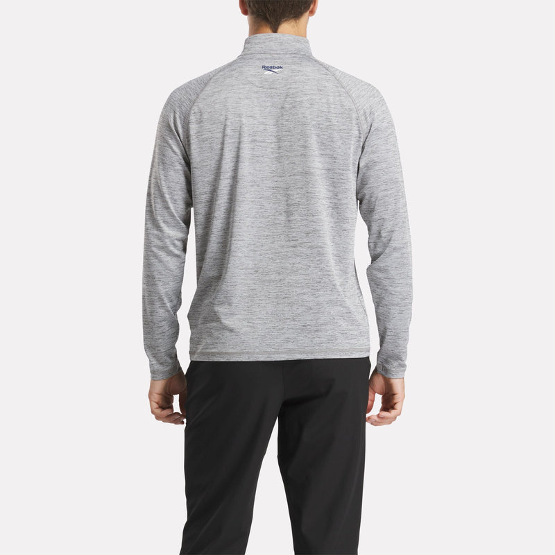 Men's Cationic Wicking Quarter-Zip Sweatshirt
