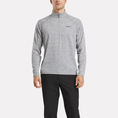 Men's Cationic Wicking Quarter-Zip Sweatshirt