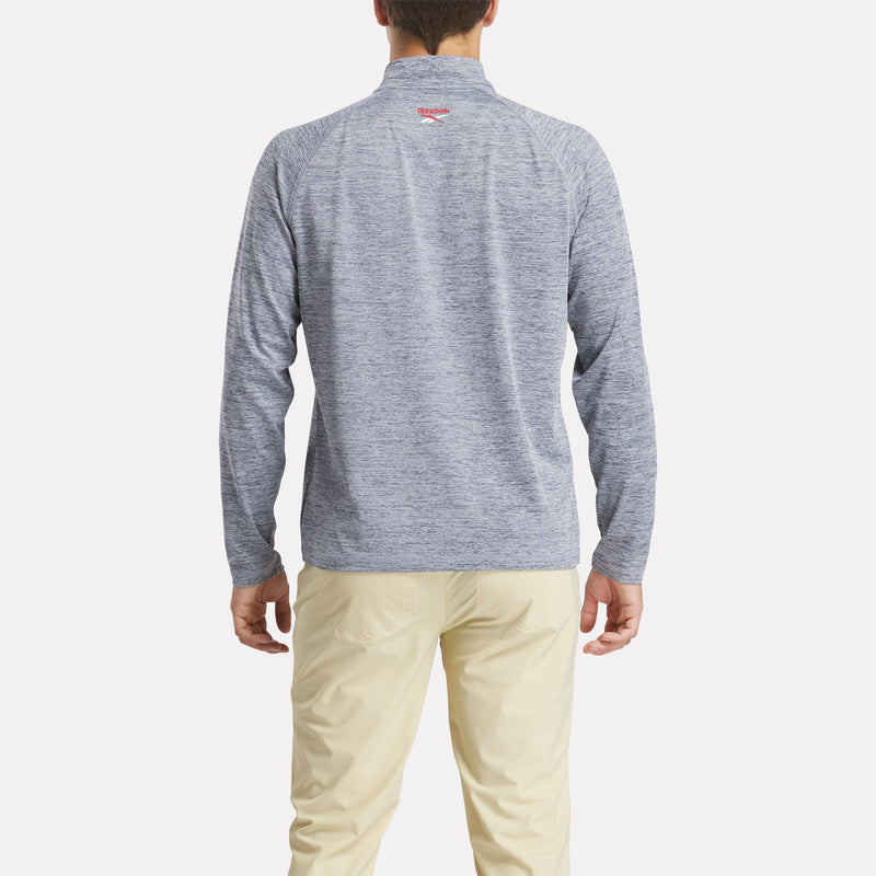 Men's Cationic Wicking Quarter-Zip Sweatshirt