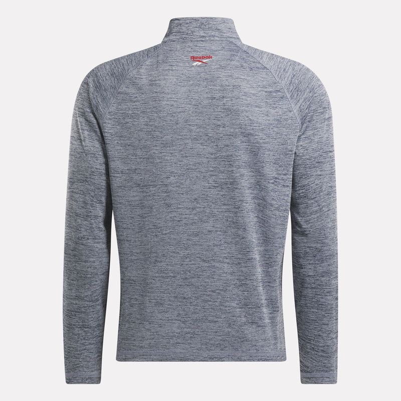 Men's Cationic Wicking Quarter-Zip Sweatshirt