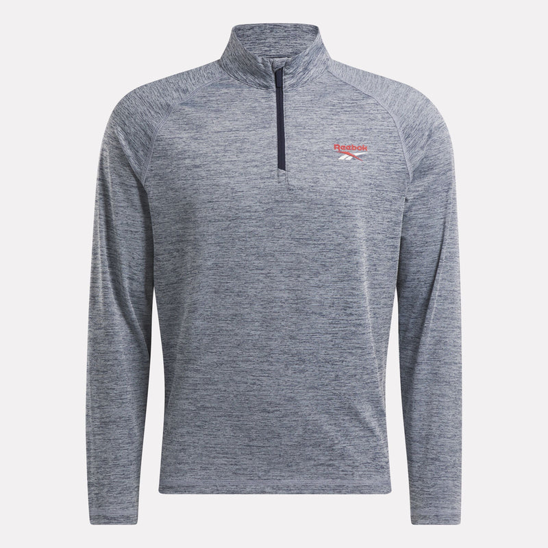 Men's Cationic Wicking Quarter-Zip Sweatshirt