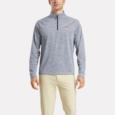 Men's Cationic Wicking Quarter-Zip Sweatshirt