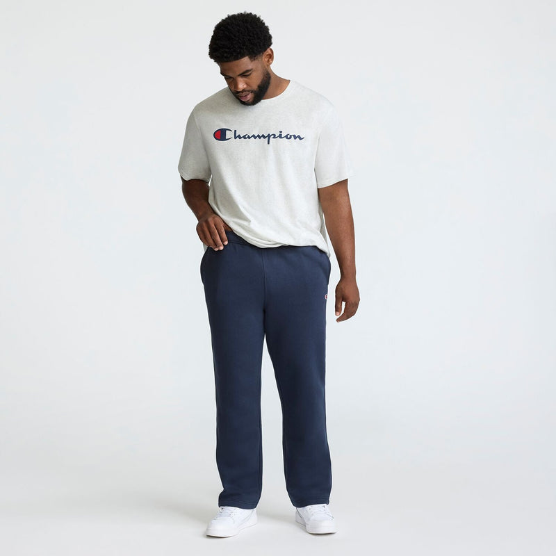 Powerblend Sweatpants, Open Hem, C Logo - Big & Tall