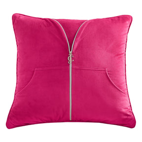 Zippered Tracksuit Pillow