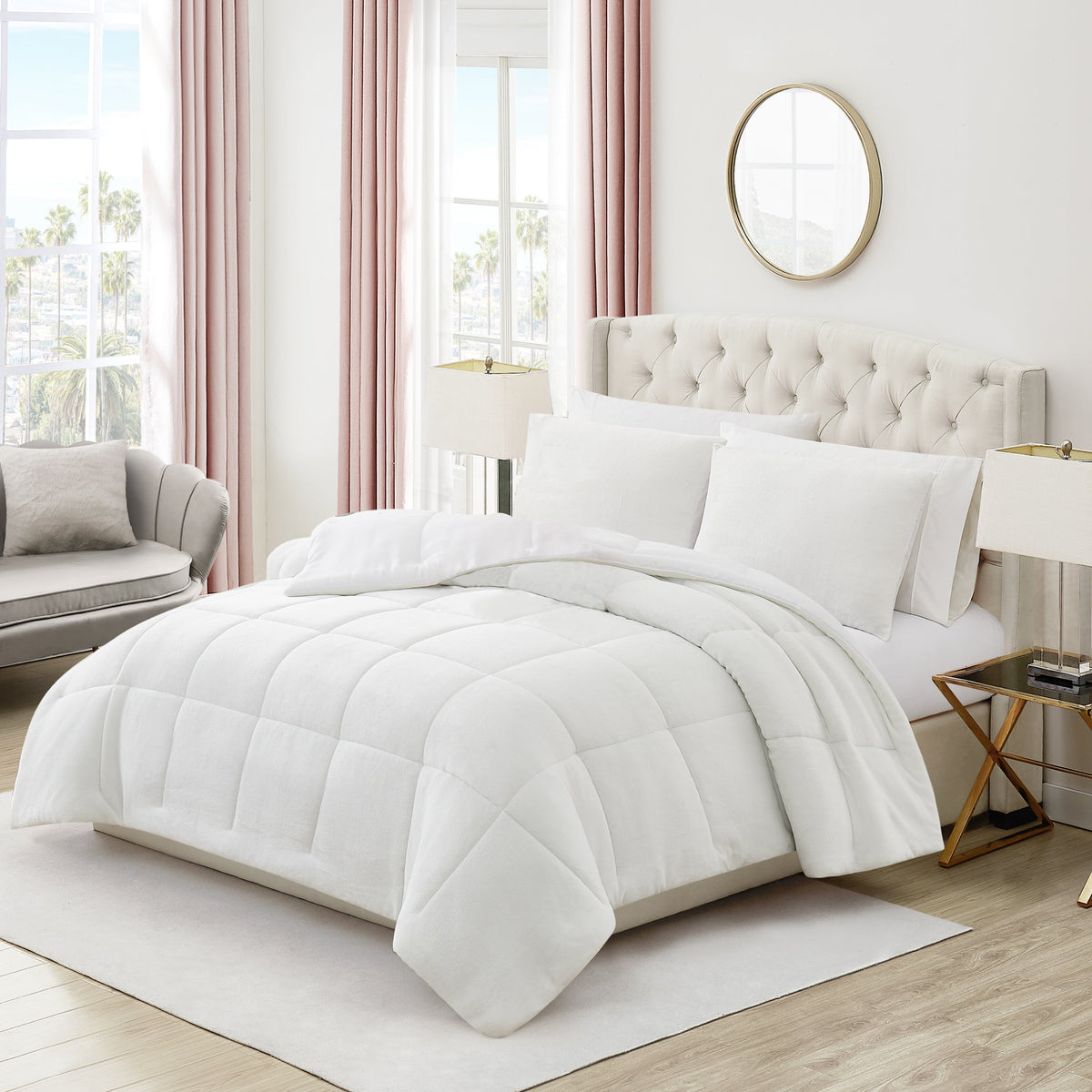 Plush Comforter Set