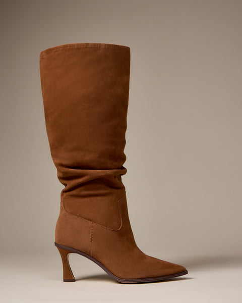 Kindre Extra Wide Calf Slouchy Knee High Boot