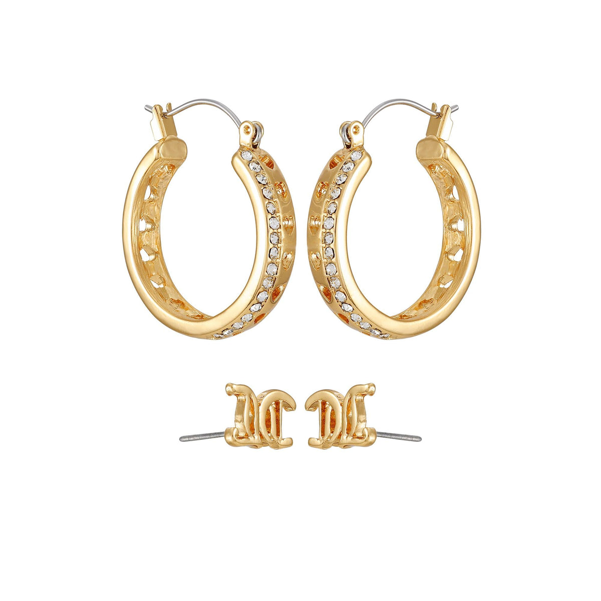 Hoop & Stud Earring Duo