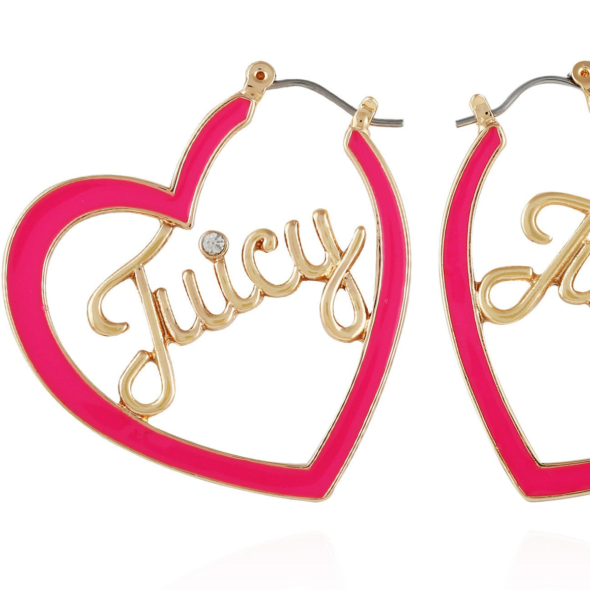 Juicy Heart Hoop Earrings