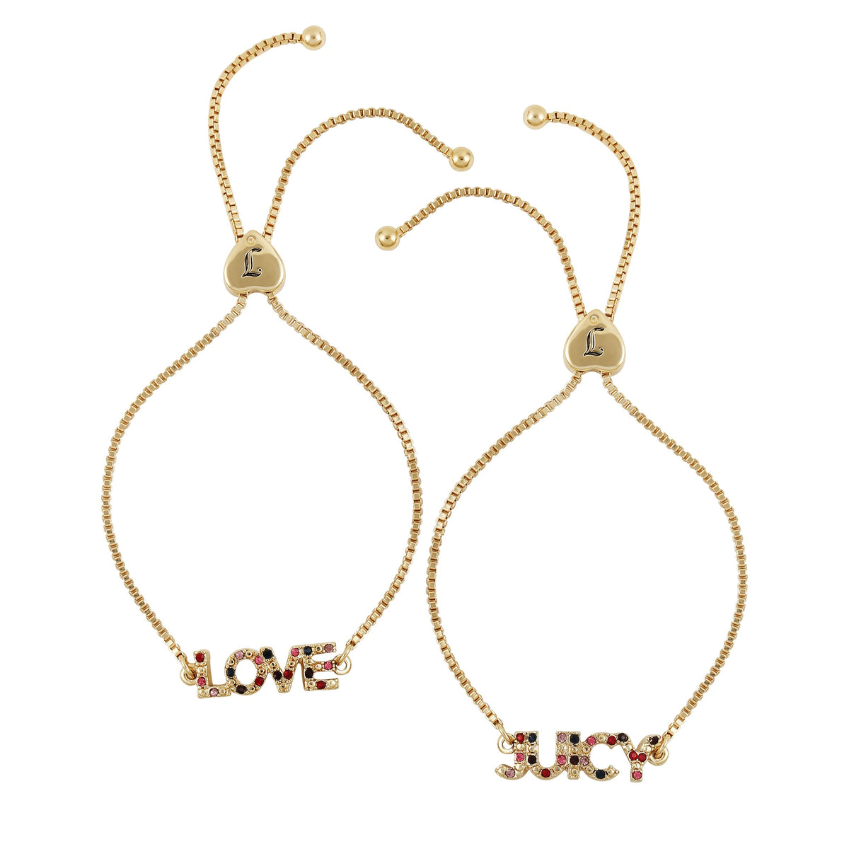 Juicy Love Slider Bracelet Set