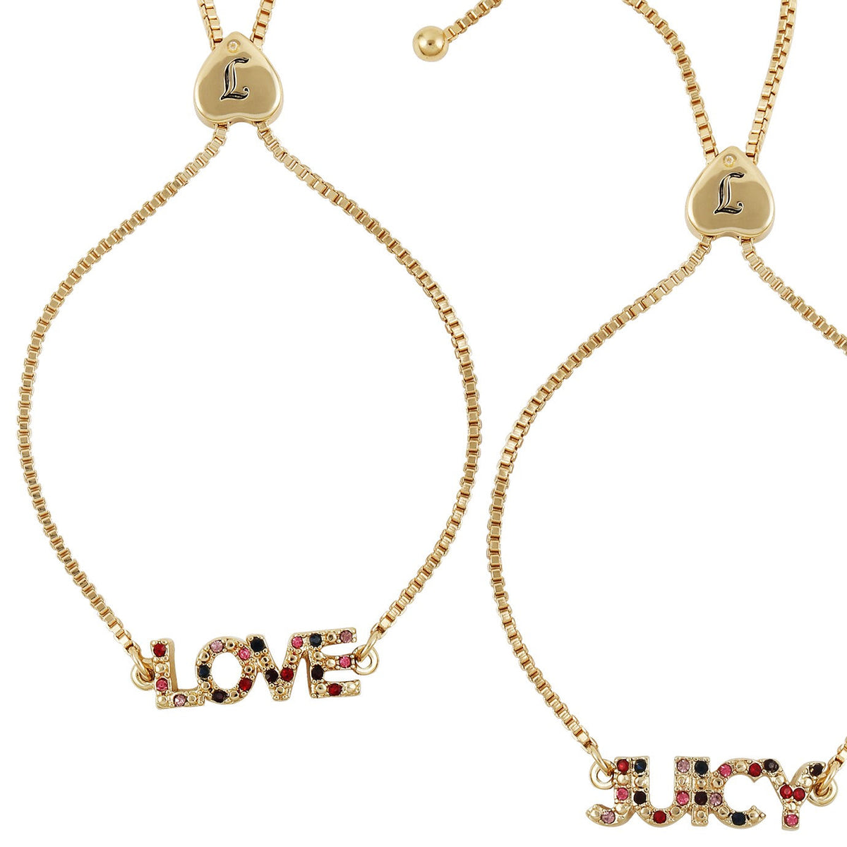 Juicy Love Slider Bracelet Set