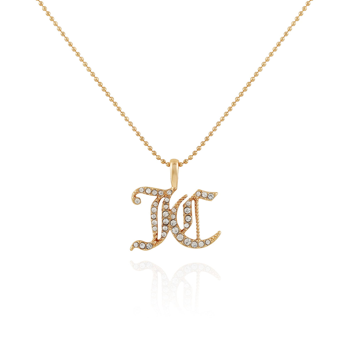 Monogram Pendant Necklace