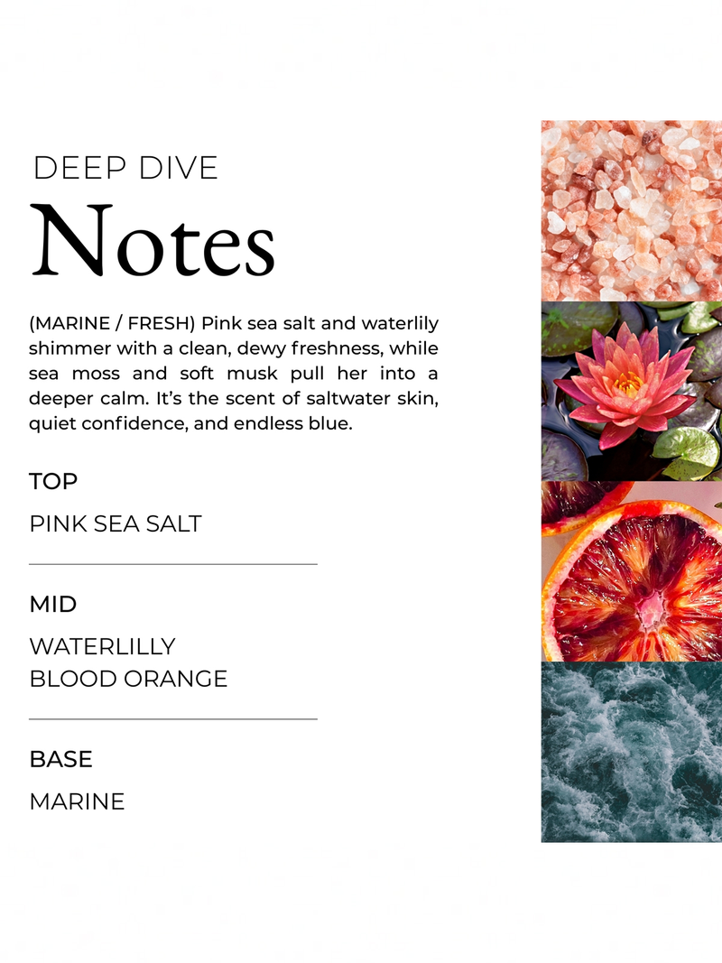 Deep Dive Palm Tin Candle
