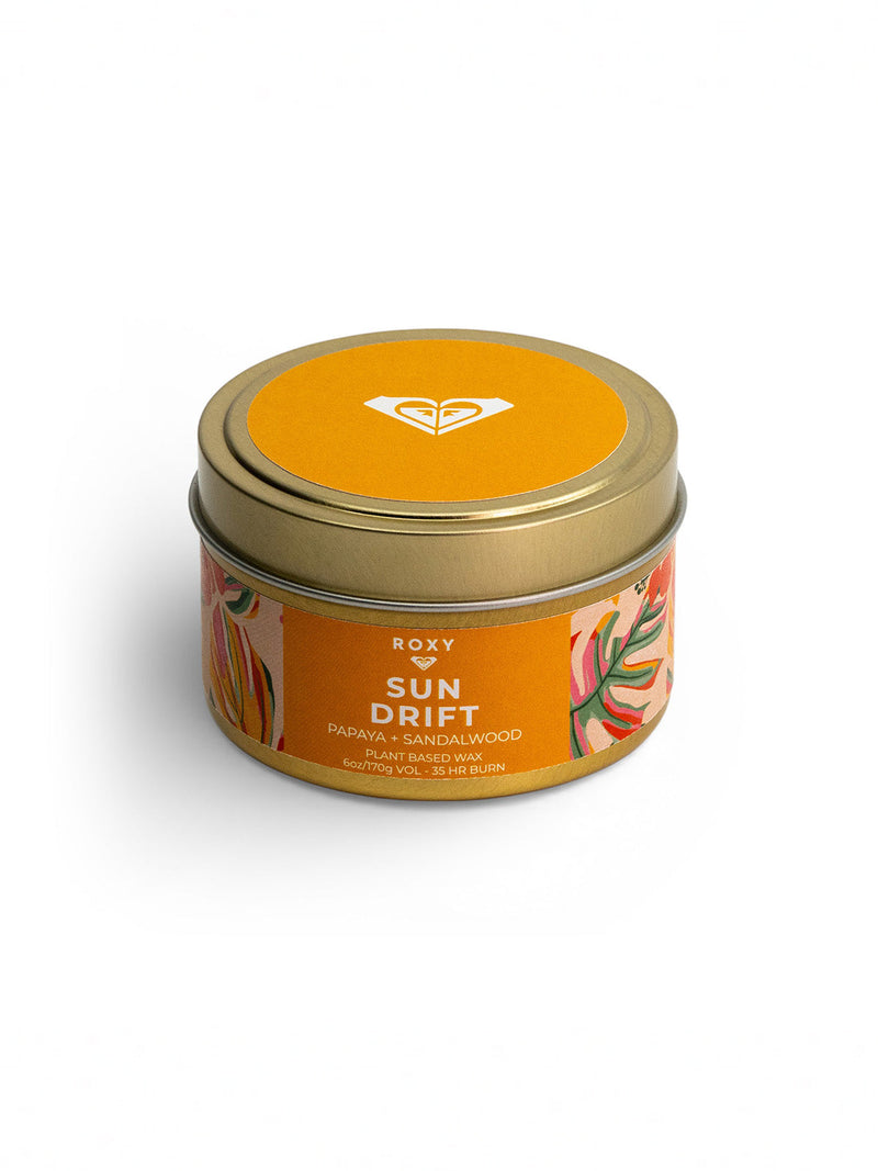 Sun Drift Palm Tin Candle