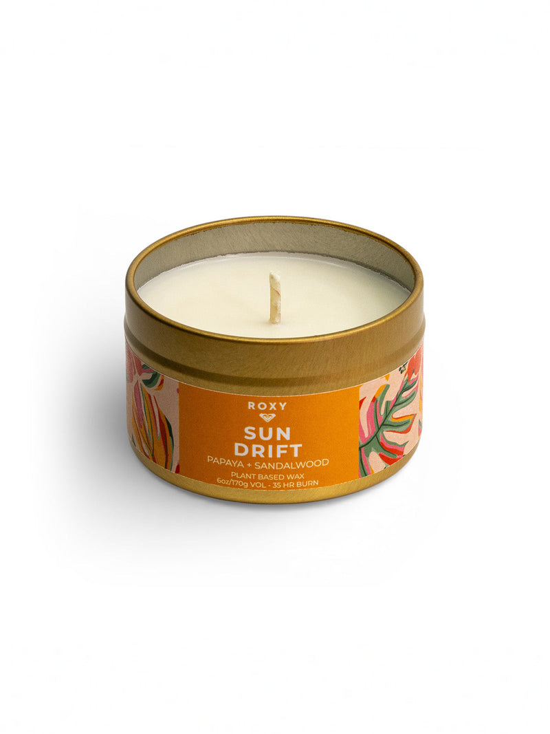 Sun Drift Palm Tin Candle