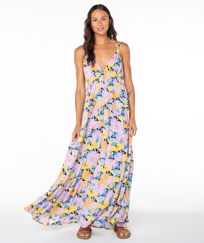 Honolulu Glow Maxi Woven Dress - Roxy