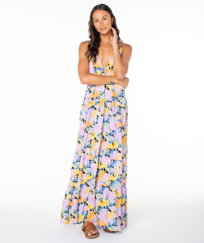 Honolulu Glow Maxi Woven Dress - Roxy