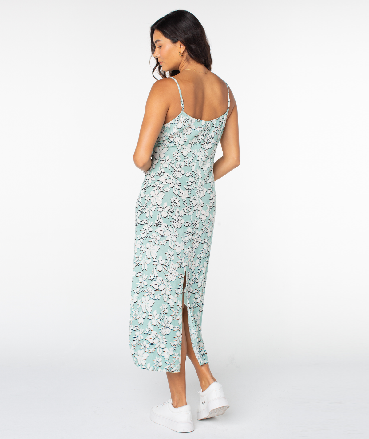 Starry Eyes Midi Woven Dress - Roxy
