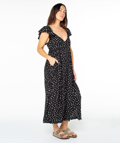 Bohemian Nights Midi Dress