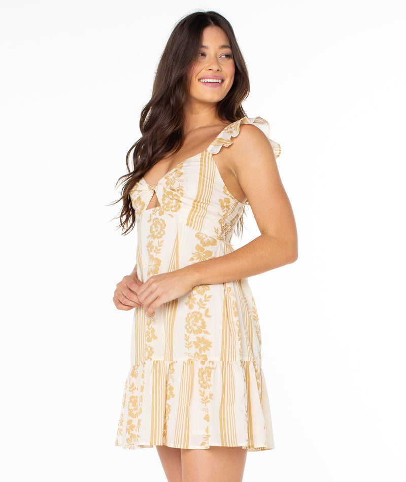 Tropical Tulip Mini Dress