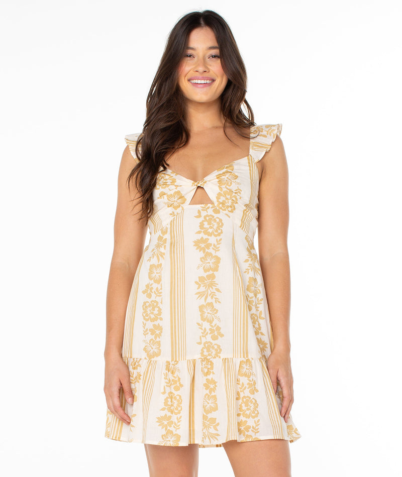 Tropical Tulip Mini Dress