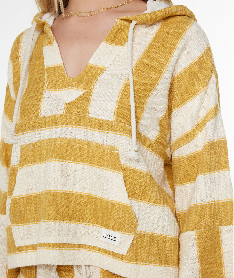 Rich Coast Striped Poncho - ROXY