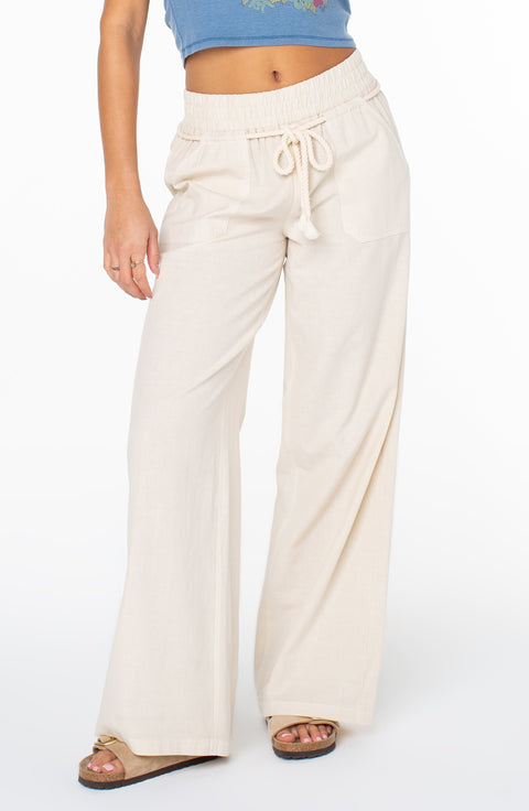 Paddle On Pant Solid Pant