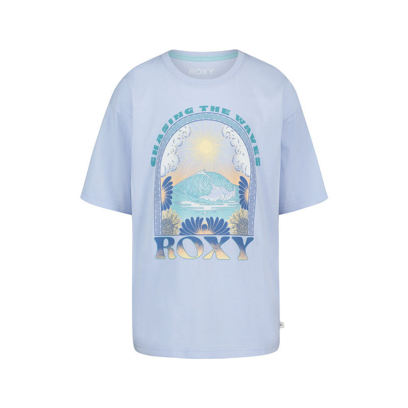 Girls' Chasing Waves Oversized Tee