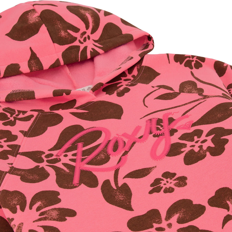 Girls' Floral Swell Hoodie
