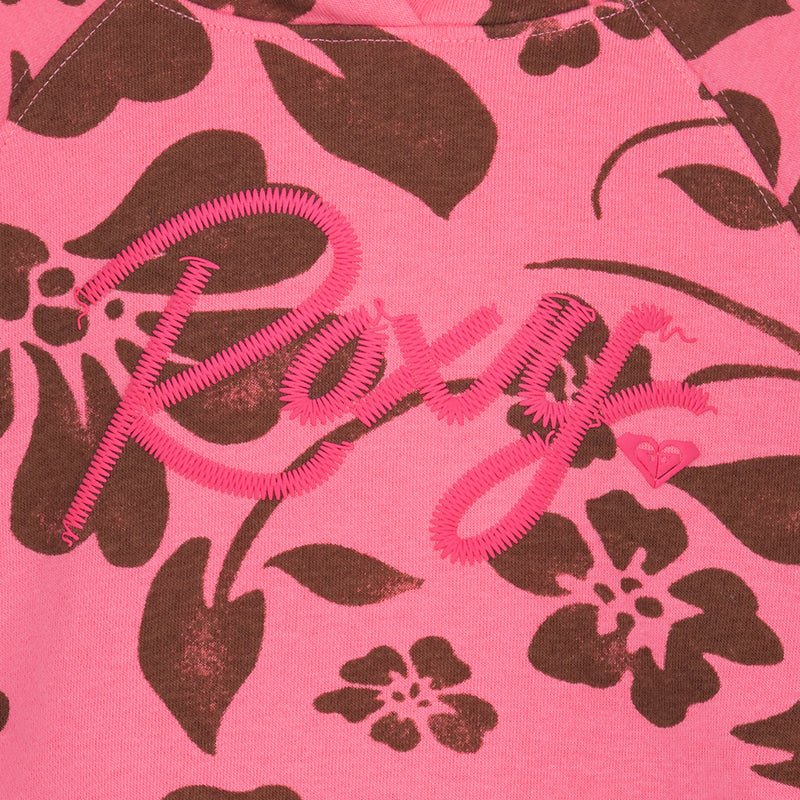 Girls' Floral Swell Hoodie