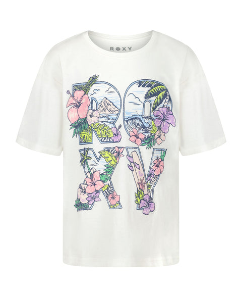 Little Girls' Paradisus Oversized Tee