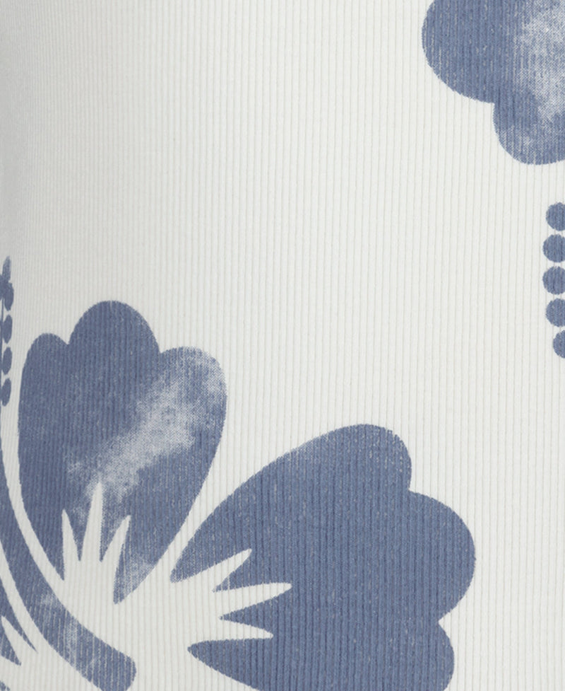 Girls' Hibiscus Stamp Tank