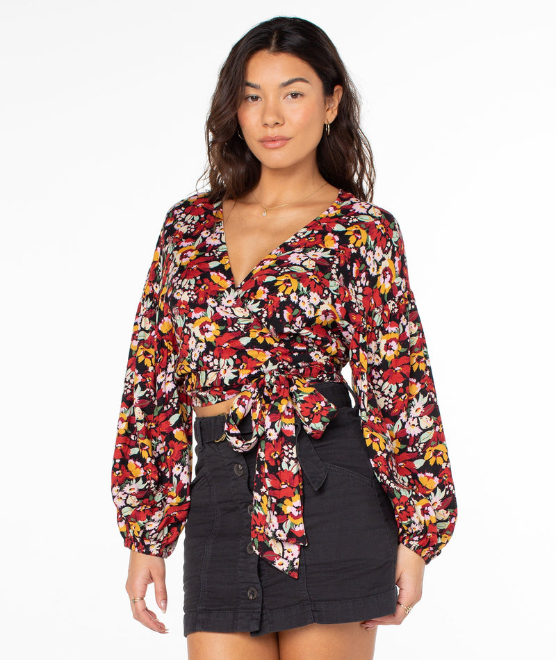 Coconut Girl Wrap Top