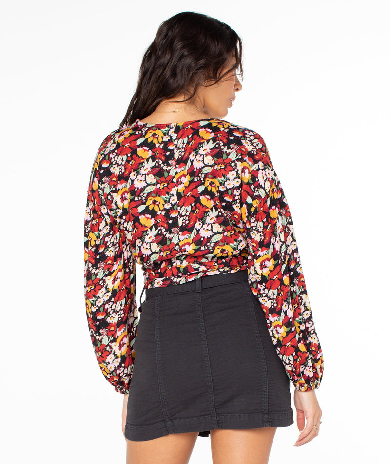 Coconut Girl Wrap Top