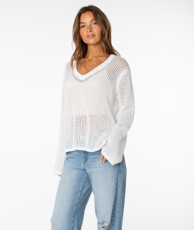 Summer Nights V Neck Tunic