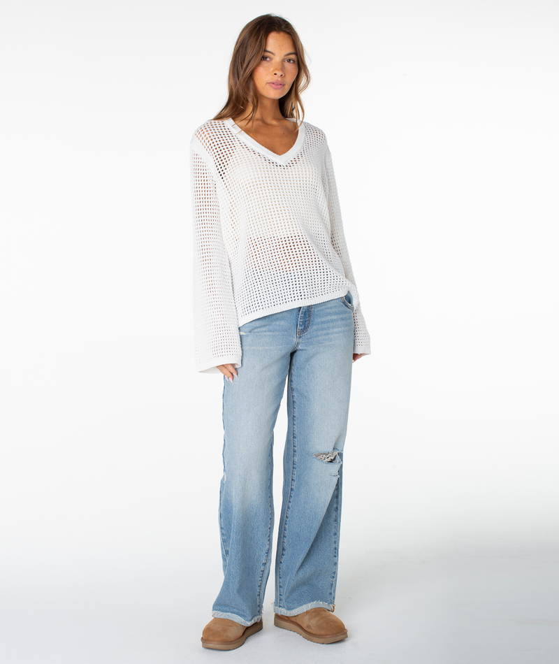 Summer Nights V Neck Tunic