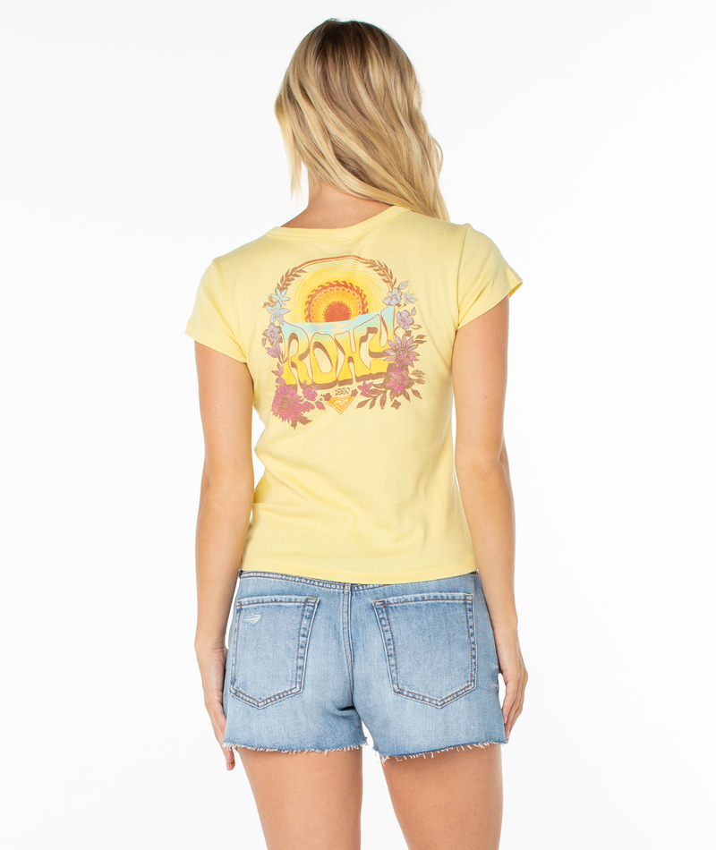 Tribal Sunset 90S Baby Tee