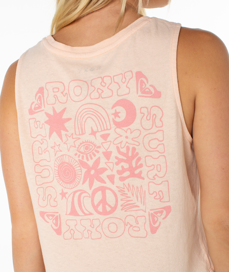 Peace Waves Wildflower Tank