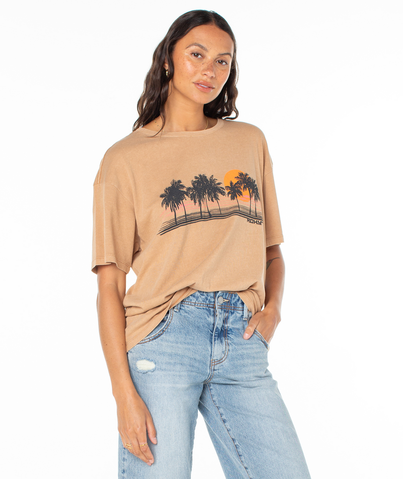 Palm Stripe Tee