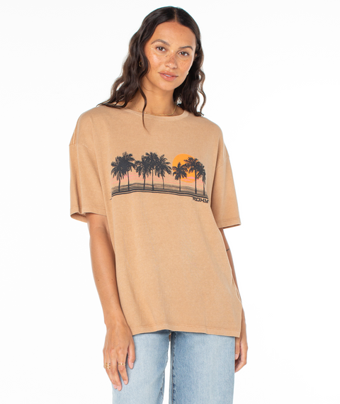 Palm Stripe Tee