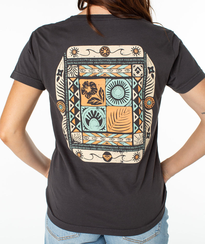 Poly Blocks Boyfriend Tee