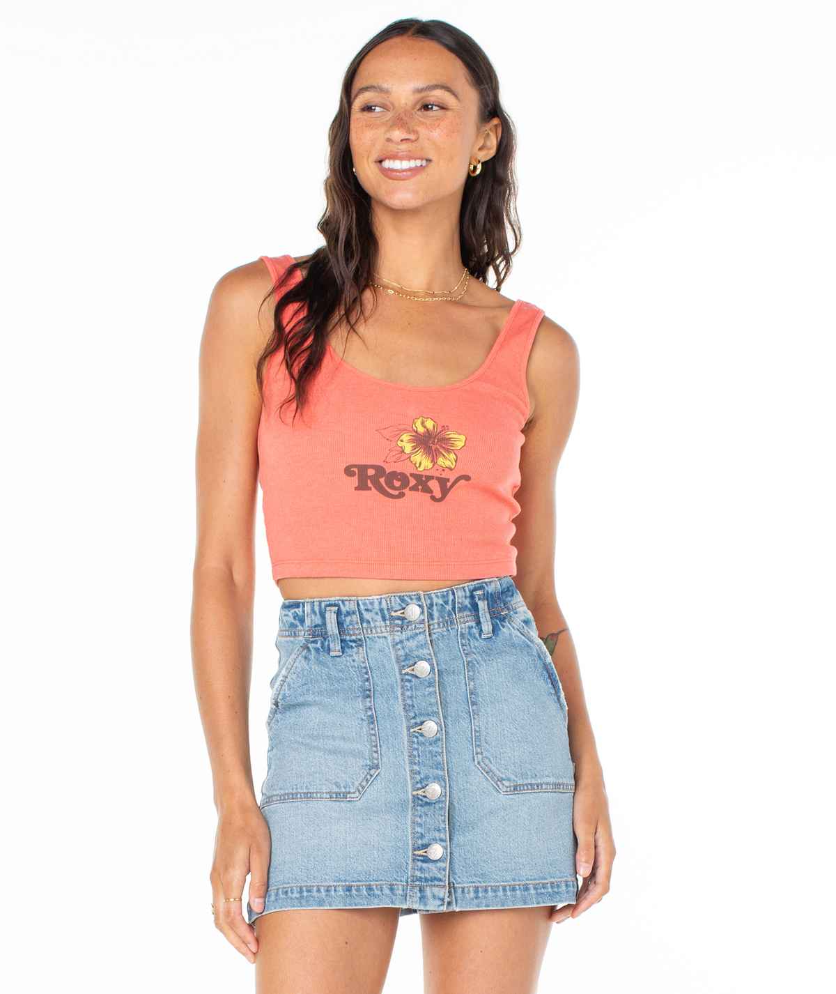 Valmos Alt Dive In Screen Tee - Roxy