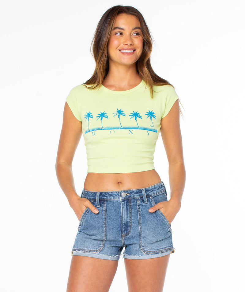 Five Palm Stripe Tee