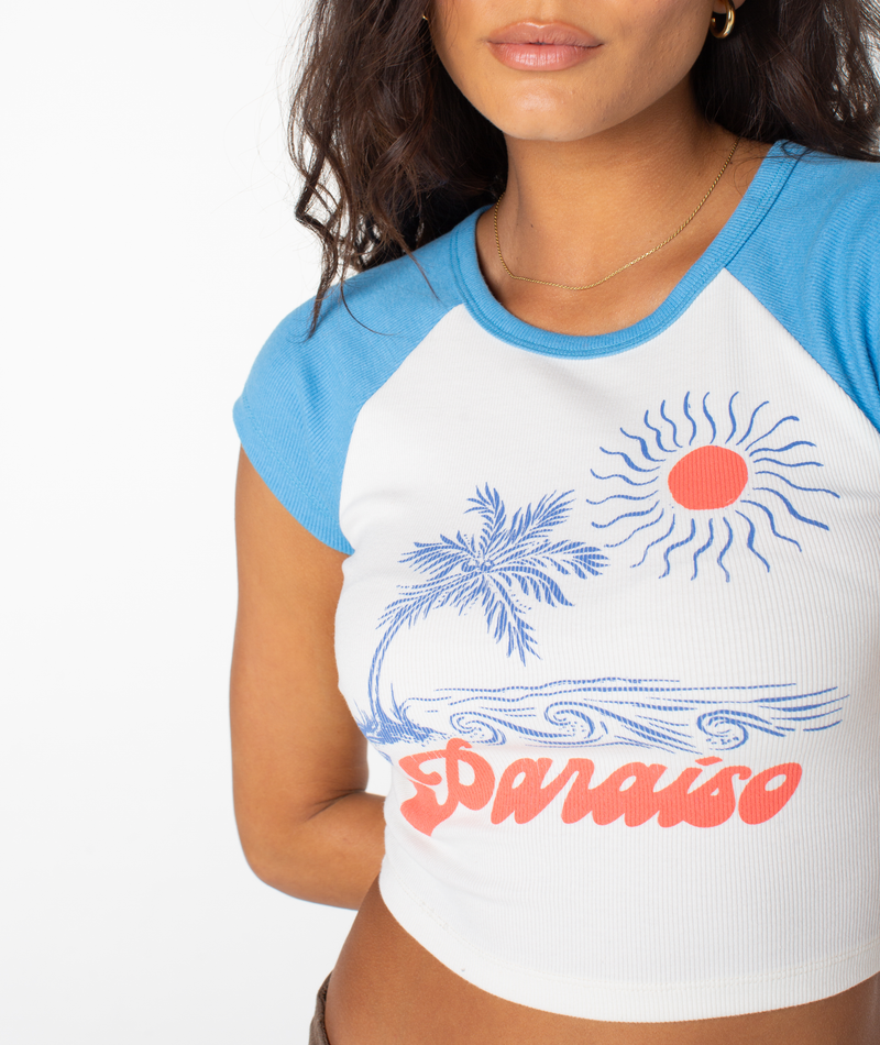 Paraiso Cropped Tee